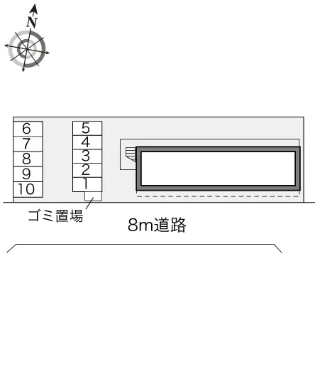 秋田市東通仲町 月極駐車場
